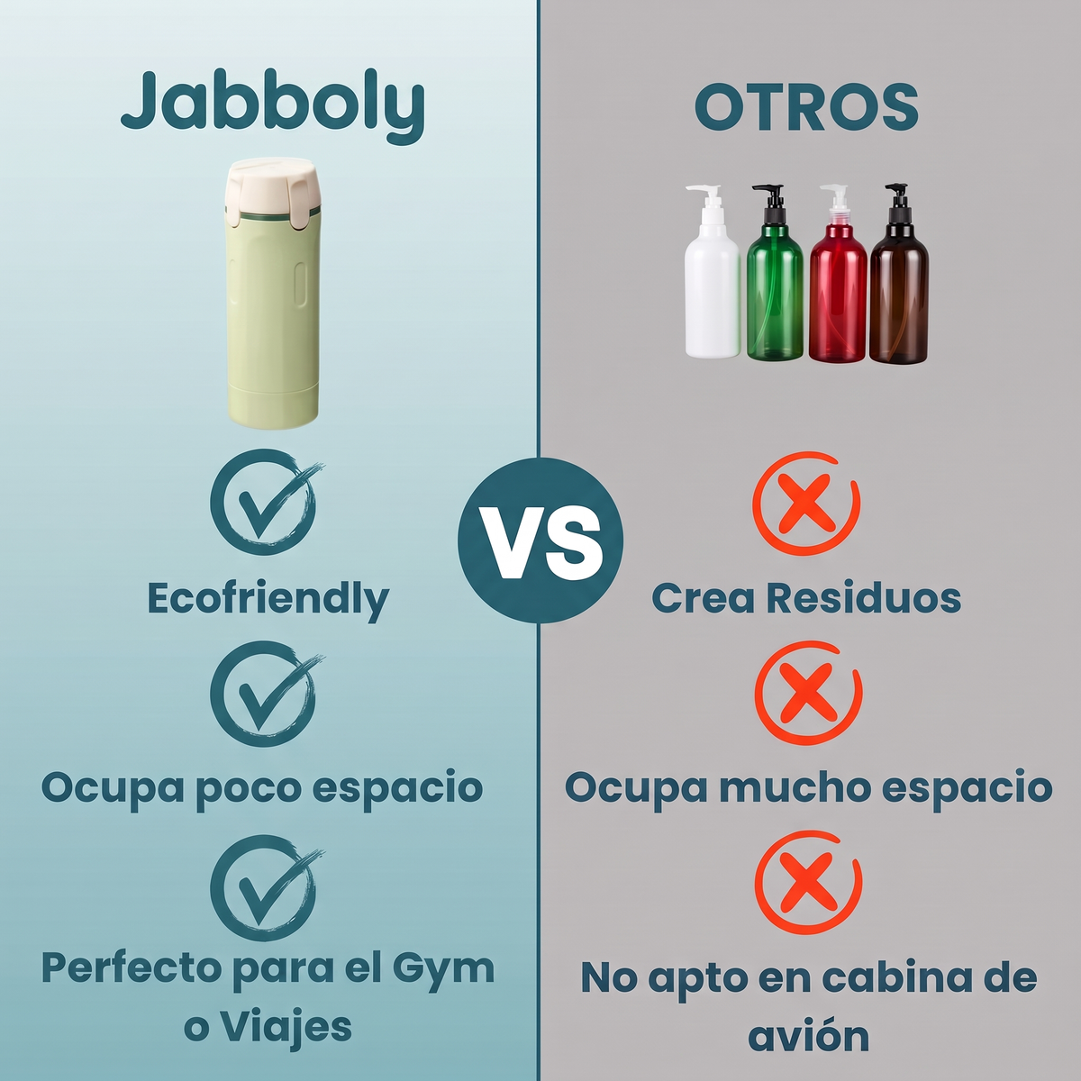 Jabboly™ Dispensador 4 en 1
